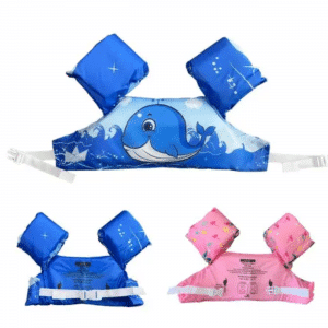 Colete Boia Piscina Crianca Infantil Kids  De Braco Nao Fura - Baleia