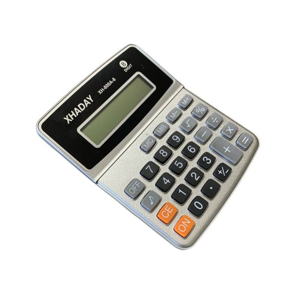 Calculadora X Cell 8 Dígitos Bateria Interna Xc Ca 800a Cor Cinza - Imagem 6