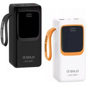 Carregador Portátil Universal Power Bank 50.000mah Anatel Preto