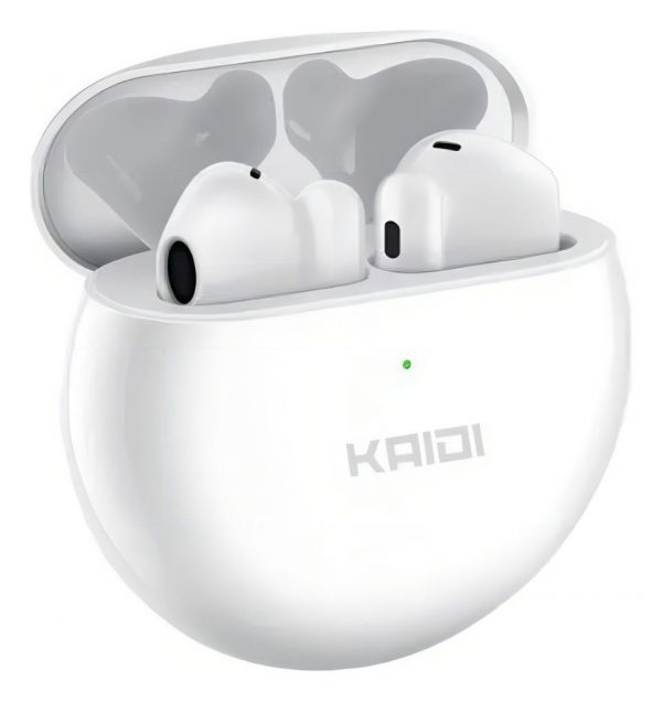 Fone De Ouvido Bluetooth P/ Celular Sem Fio Kaidi Tws Kd-770 Cor Branco - Imagem 3