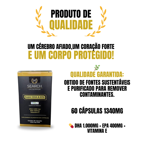 Super DHA & EPA - Ômega 3 de Alta Potência - Imagem 10