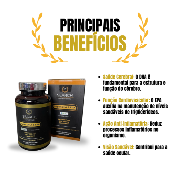 Super DHA & EPA - Ômega 3 de Alta Potência - Imagem 4