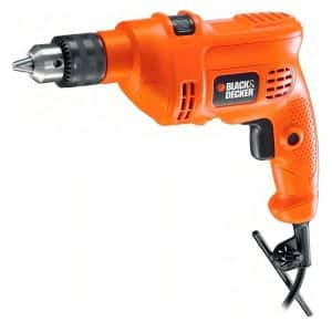 Furadeira de Impacto 10mm Black+Decker Modelo TM500 Furadeira Profissional Potência de 550W 220V
