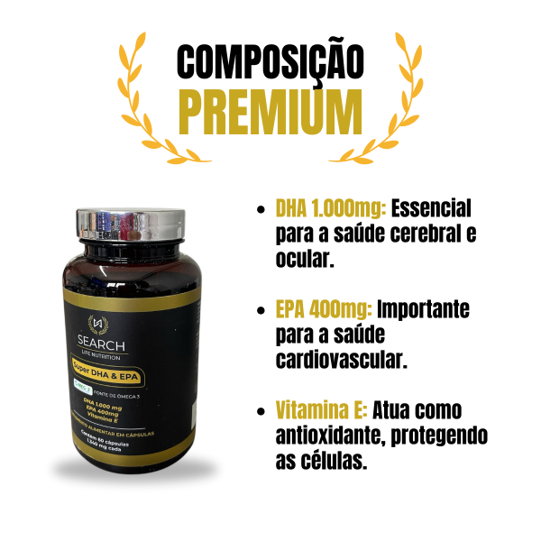 Super DHA & EPA - Ômega 3 de Alta Potência - Imagem 5
