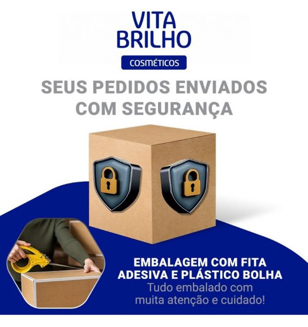 Máscara Vita Brilho Reparação&crescimento Alto Impacto500g - Imagem 5