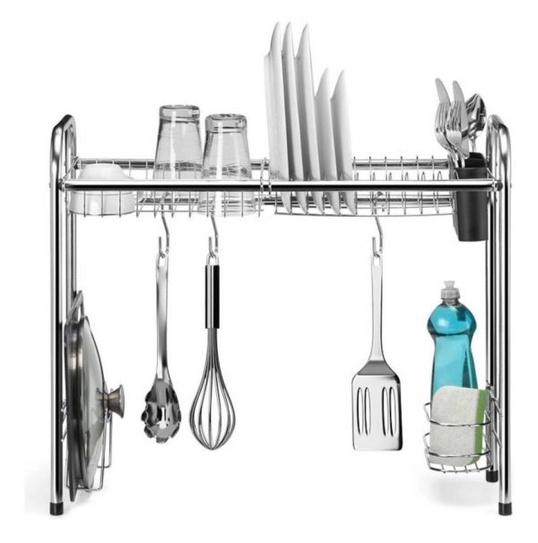 Rack Organizador de Pia Cromado - - Imagem 6