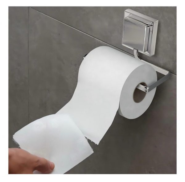 Porta Papel Higienico Piatina Cromado - Imagem 3