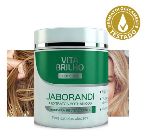 Mascara Revitalizante Jaborandi + Extratos Bothanicos 500g