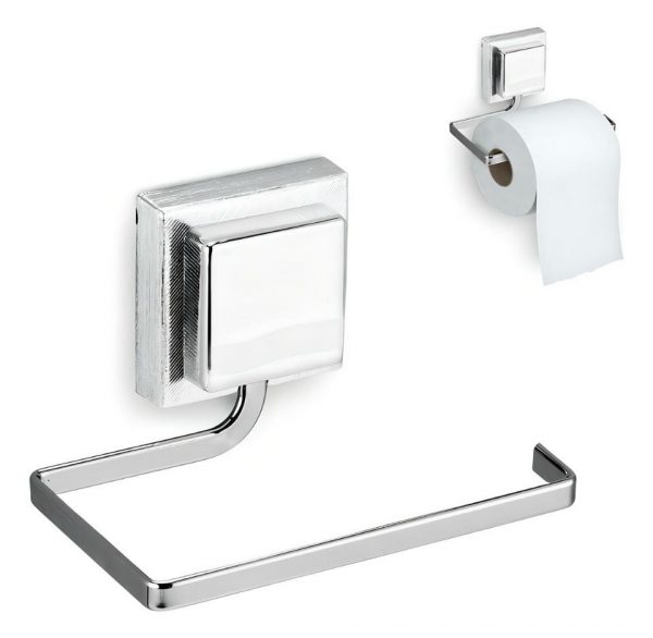 Porta Papel Higienico Piatina Cromado - Imagem 6