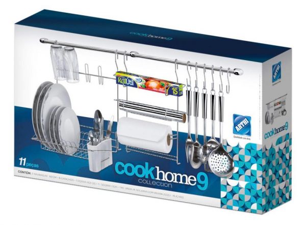 Arthi Cozinha 1409 Cook Home 9 collection Prateado - Imagem 2