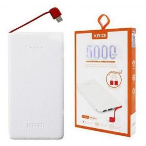 Power Bank Carregador Portatil 5000 Mah Kaidi Kd-952