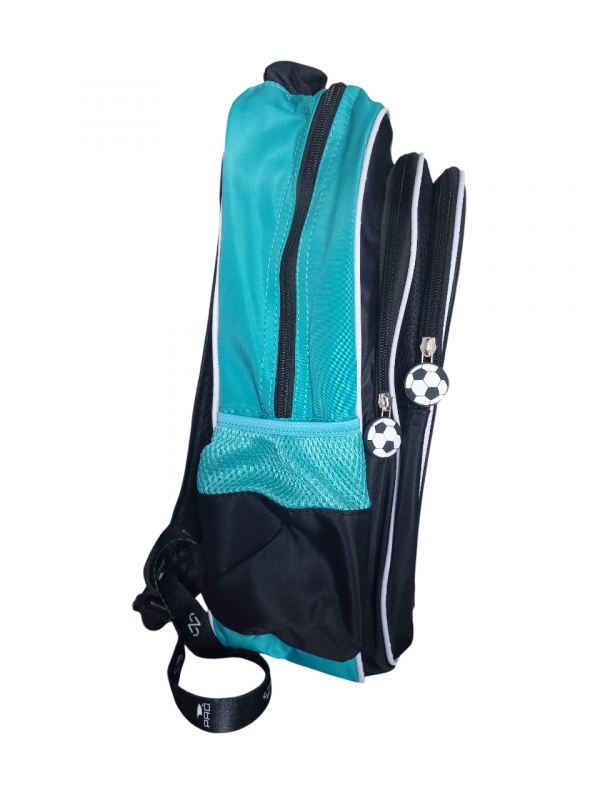 Mochila Estampada Estrela Do Futebol Neymar Jr Azul - Imagem 6