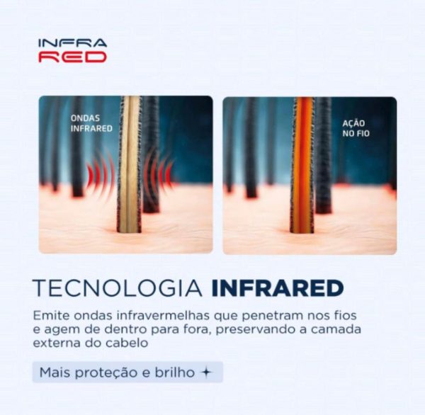 Escova Mondial Es-01 Infrared Bivolt Super Potente BIVOLT - Imagem 4