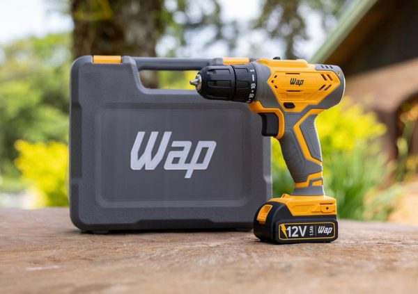 Furadeira 12v Wap + Maleta E Brocas 12k3.2 BIVOLT - Imagem 4