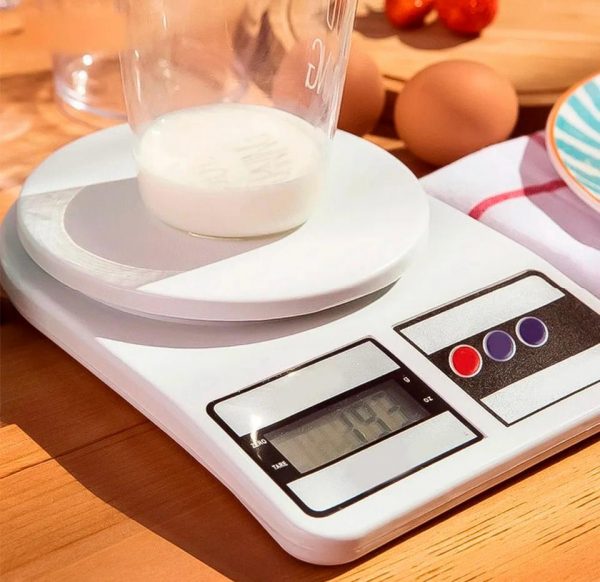 Para Balança Cozinha Digital Balança Digital Pesa Até 10kg - Imagem 4
