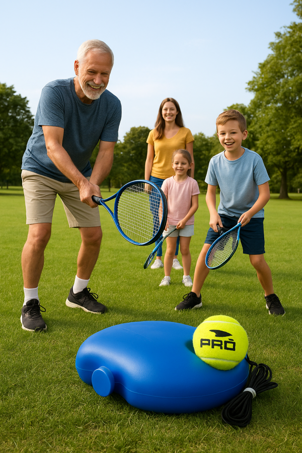 Bola De Tenis Treinador E Conjunto Tênis Novo Para Ar Livre - Imagem 14