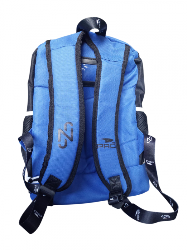 Mochila Estampada Estrela Do Futebol Neymar Jr Com jogo  Azul e branca - Imagem 4