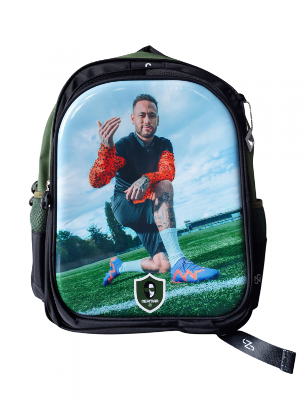 Mochila Estampada Estrela Do Futebol Neymar Jr Exclusiva - Imagem 5