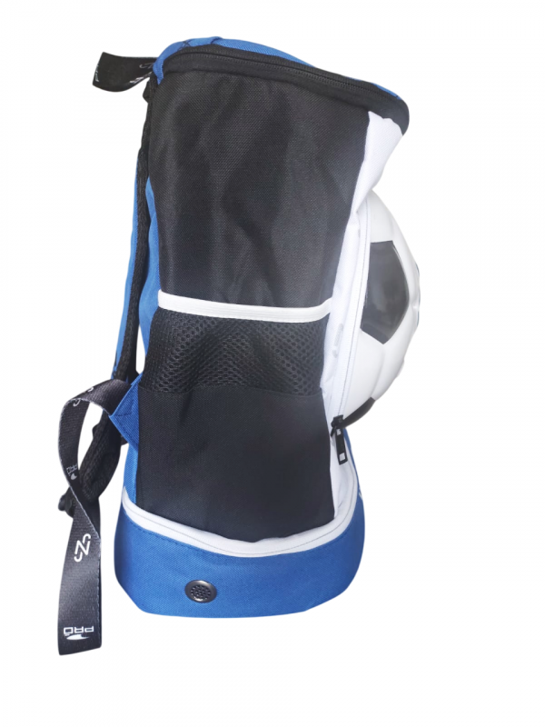 Mochila Estampada Estrela Do Futebol Neymar Jr Com jogo  Azul e branca - Imagem 5