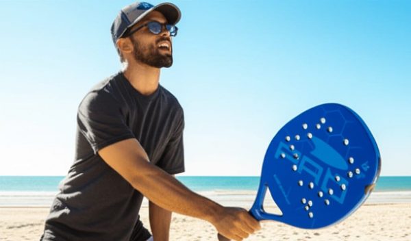 Raquete Beach Tennis Profissional 100% Carbono Leve Resistente 325g - Imagem 10