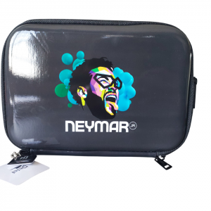 Bolsa De Lápis Esportiva Football Star Neymar Bolsa De Lápis CINZA