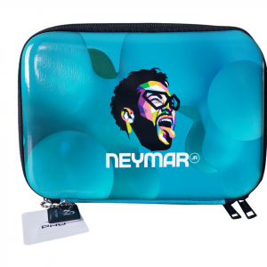 Bolsa De Lápis Esportiva Football Star Neymar Bolsa De Lápis AZUL