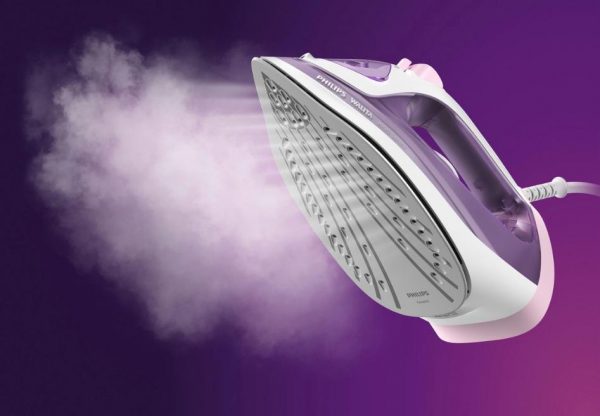 Ferro A Vapor Série 3000 Dst3010 Branco Rosa 1400w Philips Walita 110V - Imagem 7