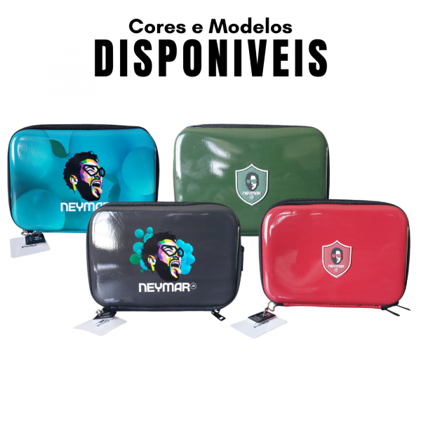 Bolsa De Lápis Esportiva Football Star Neymar Bolsa De Lápis VERMELHA - Imagem 5