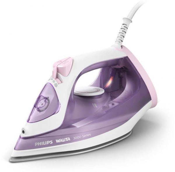 Ferro A Vapor Série 3000 Dst3010 Branco Rosa 1400w Philips Walita 110V