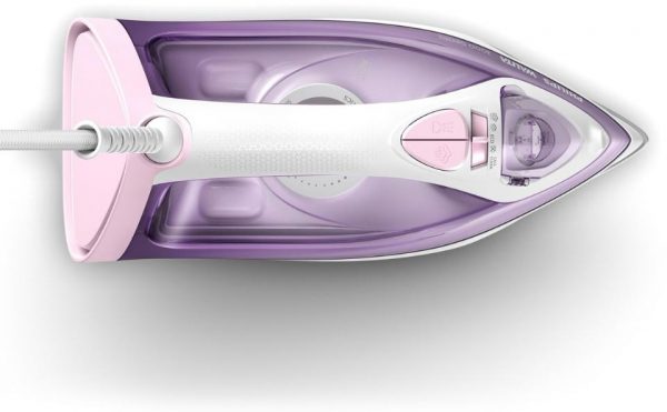 Ferro A Vapor Série 3000 Dst3010 Branco Rosa 1400w Philips Walita 110V - Imagem 4