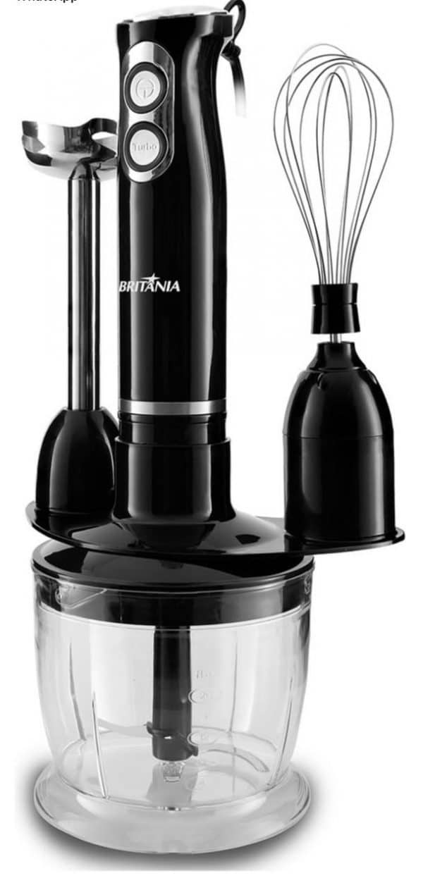 Mixer Britânia 3 Em 1 500w Preto Bmx400p 110v - Imagem 5