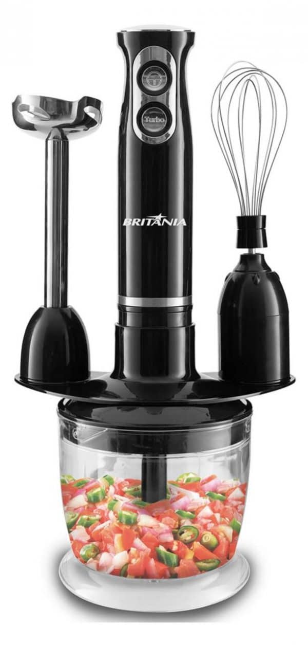 Mixer Britânia 3 Em 1 500w Preto Bmx400p 110v