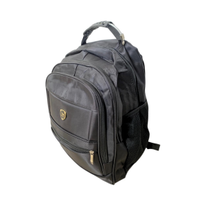 Mochila Bolsa De Tecido Preto Juvenil Masculina Reforçada Escolar - Preto