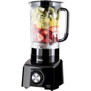 Liquidificador Philco 1200W 3L 12 Velocidades Preto PH900 127v