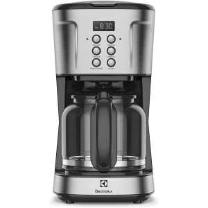 Cafeteira Elétrica Digital Ecm30 38 Xícaras Inox Electrolux