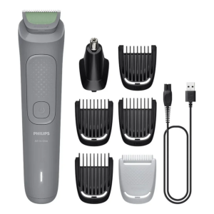 Aparador De Pelos Mg3911/15 7 Em 1 Philips Cinza Bivolt